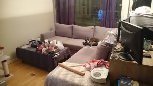 Før ut med sofa 