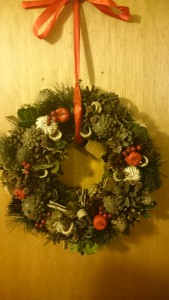 Vakker vakker julekrans!