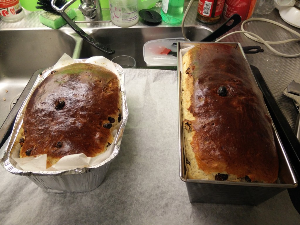 Og bakt julekake! 
