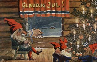 Julekort fra 1917 