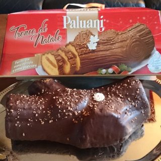 Dette er vel den eneste julestokk de fleste ser i moderne tid: En bakelse.
