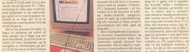 Når man tar feil