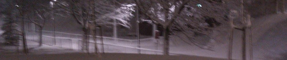 Snø!