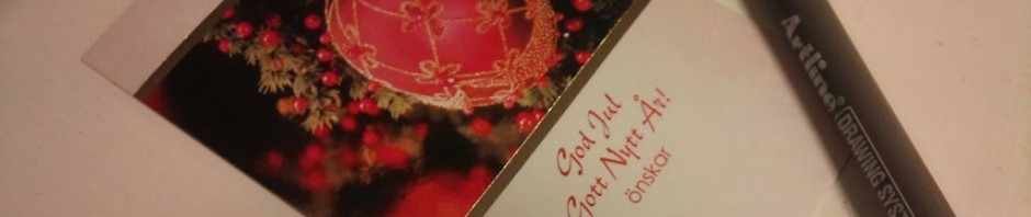 6 Desember – Julekort
