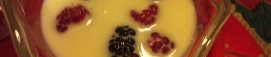 Hvit sjokoladepanacotta